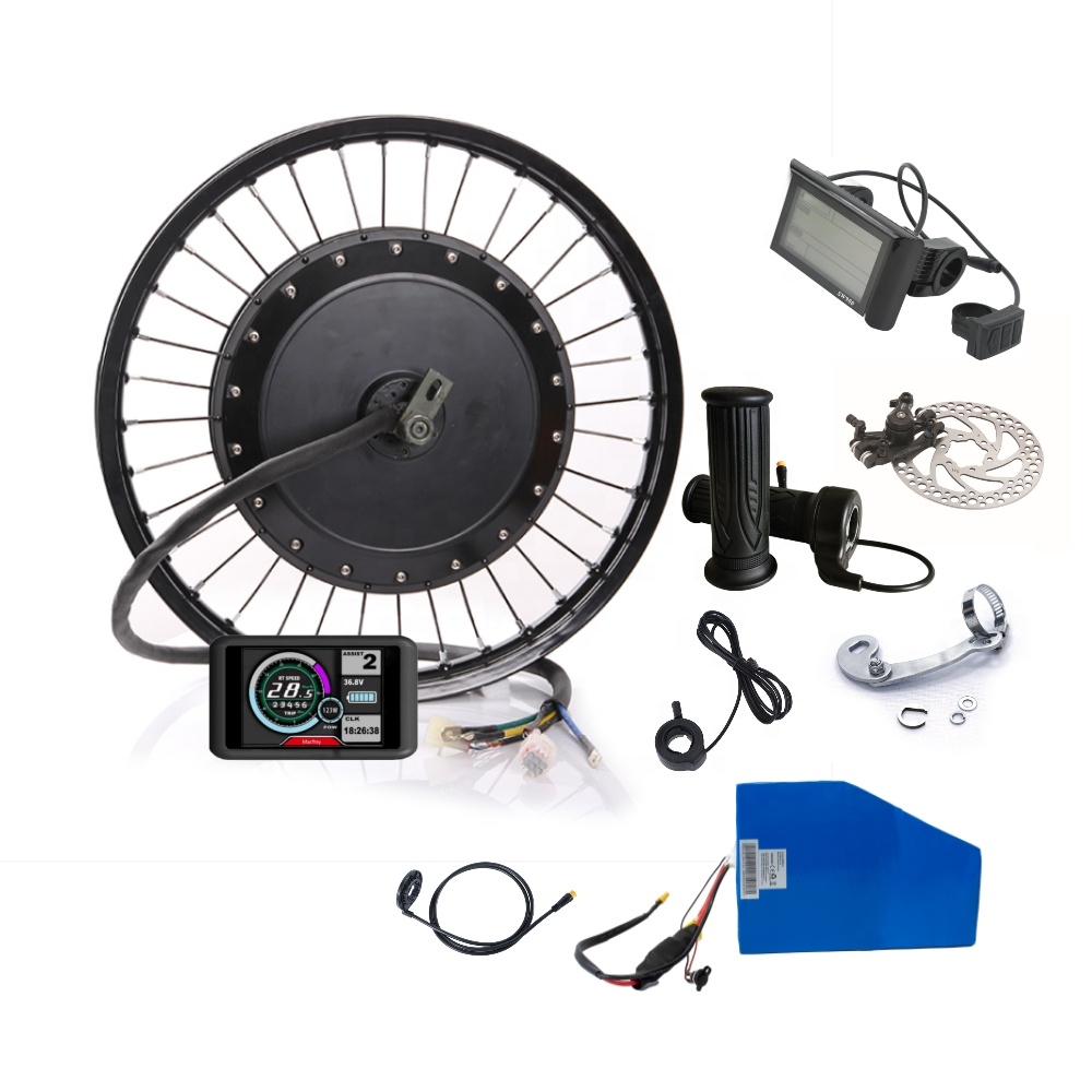 72V 5000W Electric Motorcycle - Kit de Conversion de vélo électrique