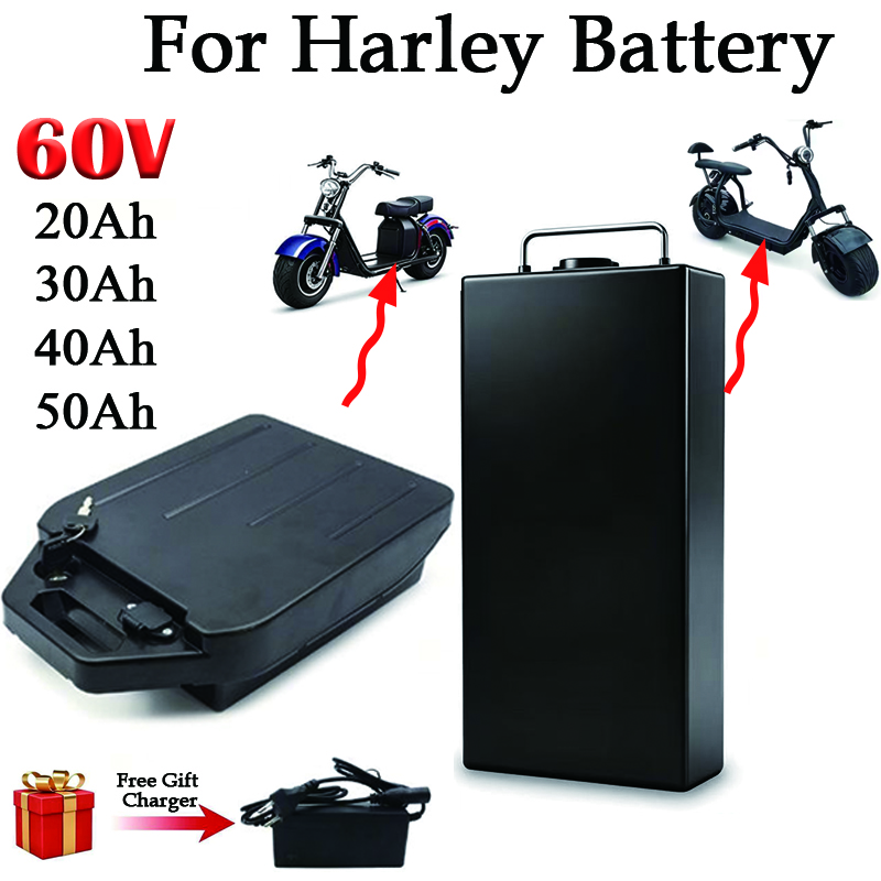 60V 30Ah Electric Scooter Battery - Batterie au lithium 18650 pour moto