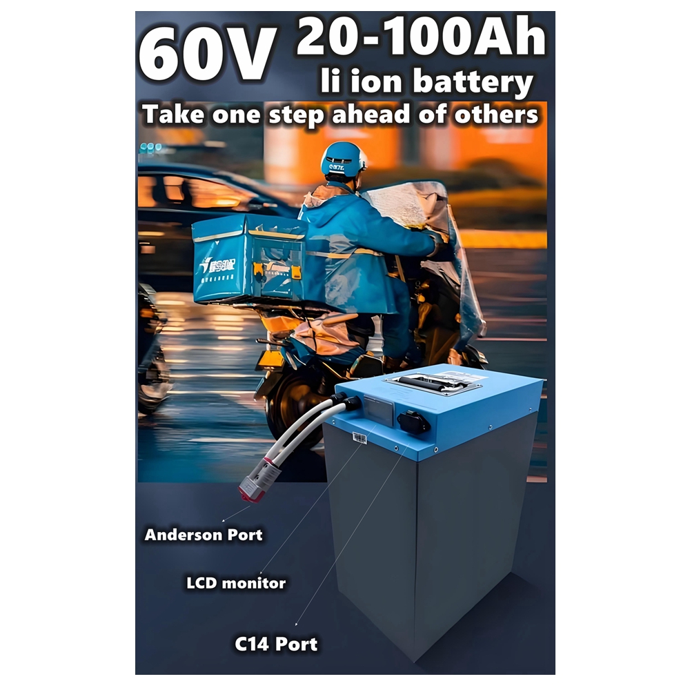 60V 30Ah Electric Scooter Battery - HS 60V Scooter li ion batterie