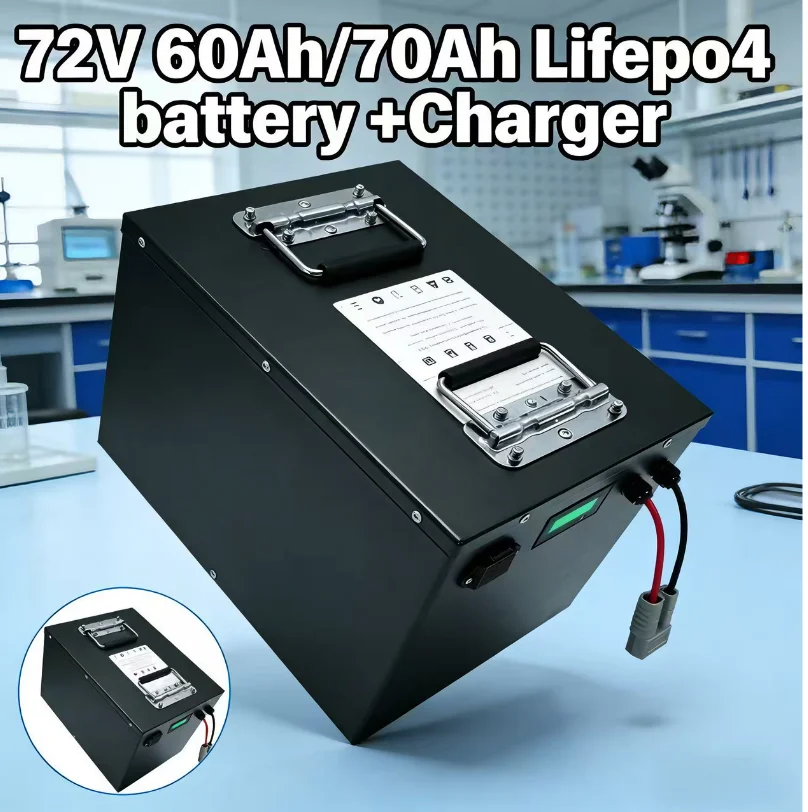 72V 60Ah Lifepo4 Battery Pack - Batterie LiFePO4 72V haute performance –