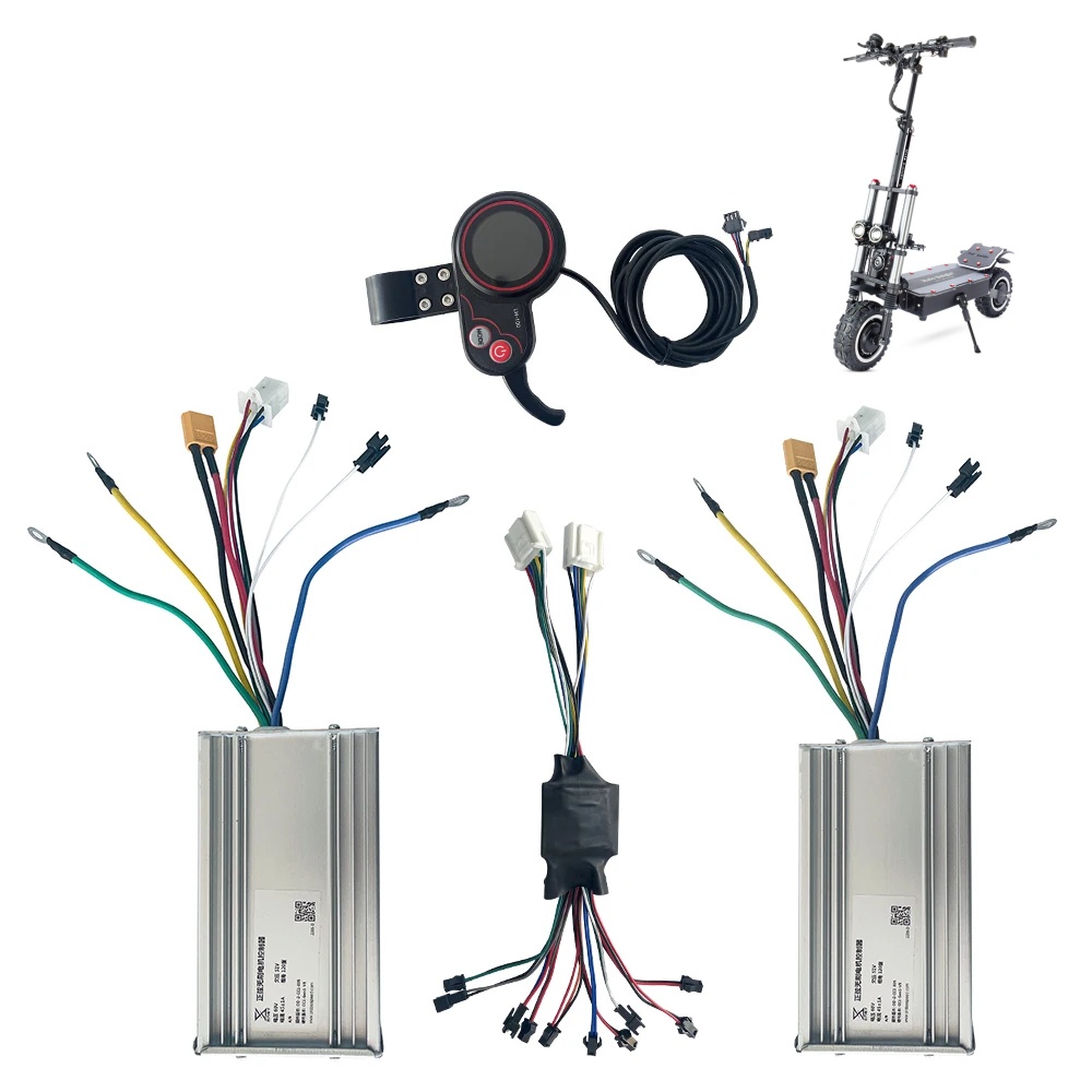 60V 5600W Dual Motor Electric Scooter - Contrôleurs de moteur de touristes de