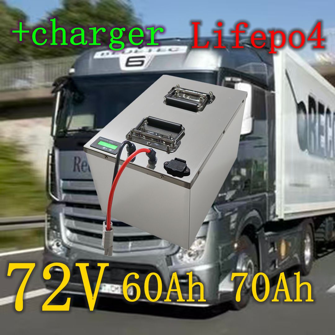 72V 60Ah Lifepo4 Battery Pack - Batterie rechargeable au lithium Lifepo4 72V