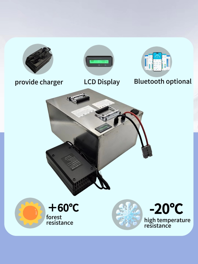 Batterie Rechargeable au Lithi - 72V 60Ah Lifepo4 Battery Pack avis et prix