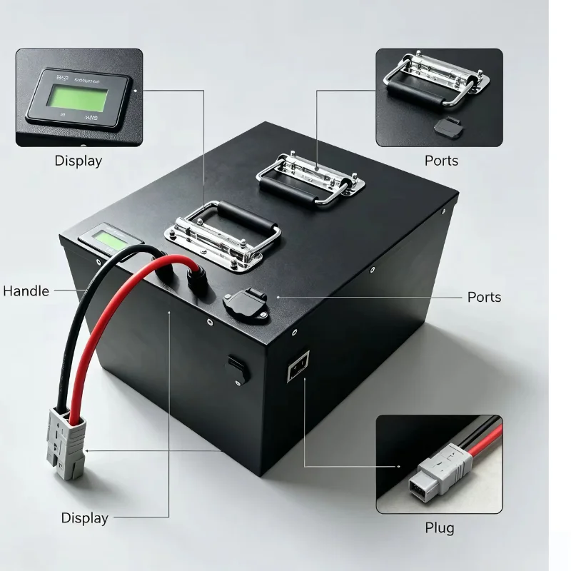 Batterie au phosphate de fer e - 72V 60Ah Lifepo4 Battery Pack avis et prix