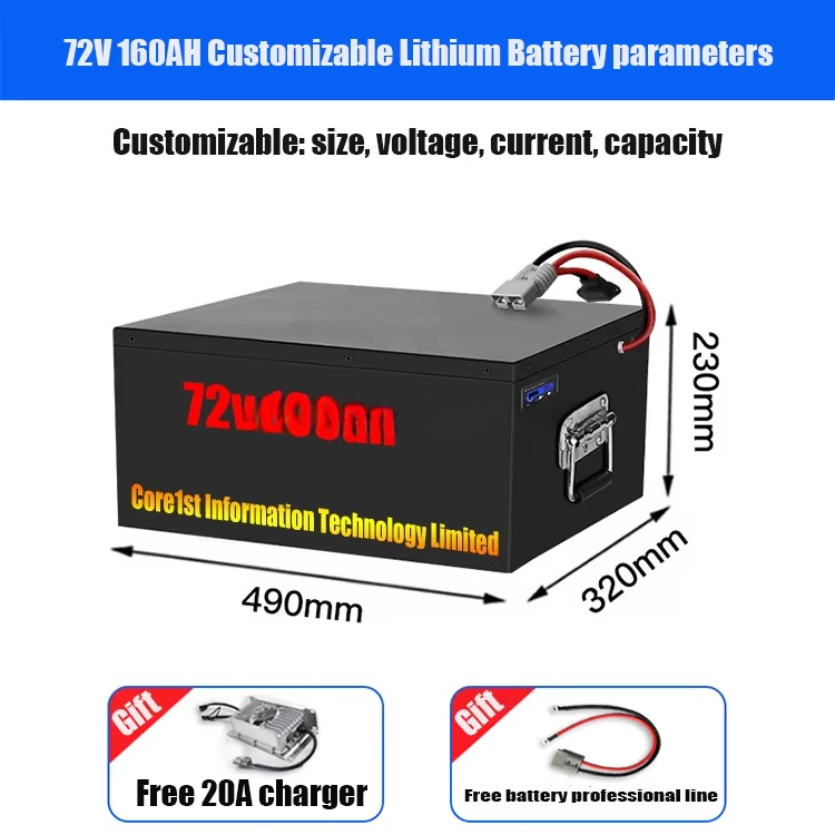 Batterie Lifepo4 72 volts, pac - 72V 60Ah Lifepo4 Battery Pack avis et prix