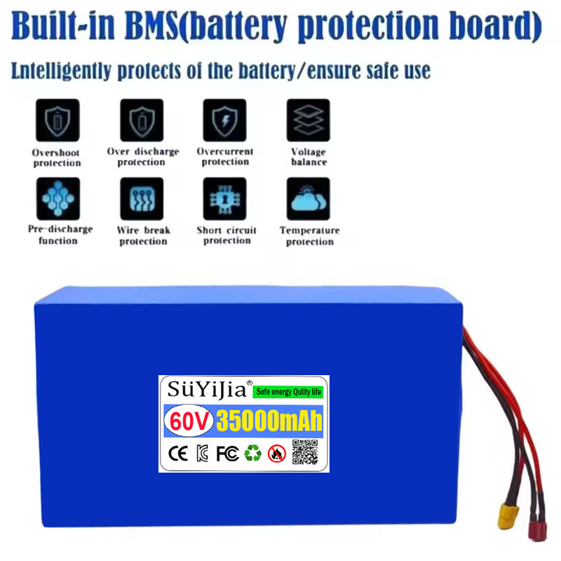 Batterie Li-ion 60V 35Ah 18650 - 60V 30Ah Electric Scooter Battery avis et prix