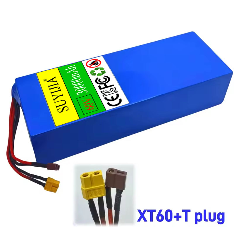 Batterie 16S5P 60V 30000mAh, p - 60V 30Ah Electric Scooter Battery avis et prix