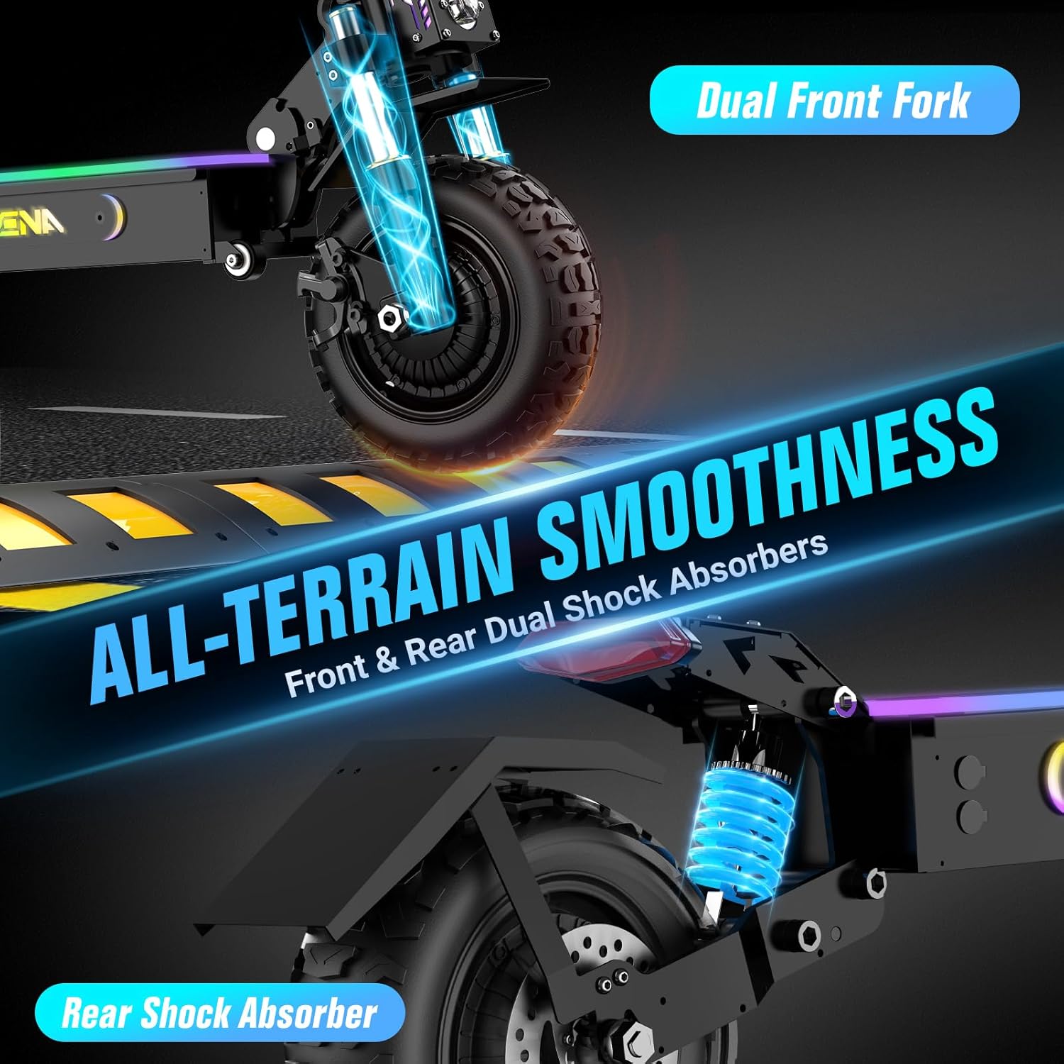 Trottinette électrique pliable - 60V 5600W Dual Motor Electric Scooter avis et prix