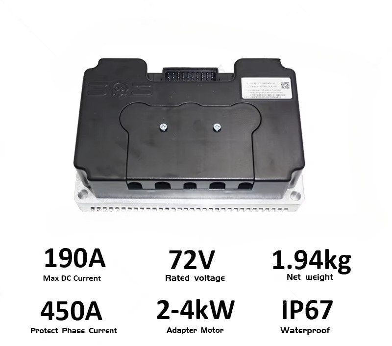 QSMOTOR 205 3000W V3 sans bros - Electric Motorcycle Conversion Kit 72V avis et prix