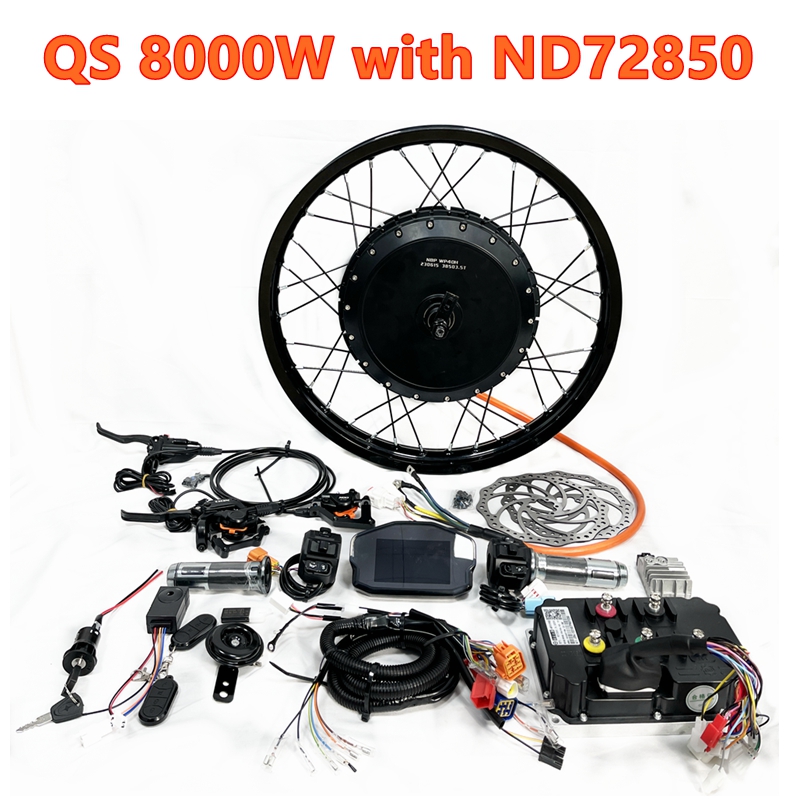 Kit de roue à moteur brushless - Qs273 Hub Motor 8000W 72V avis et prix