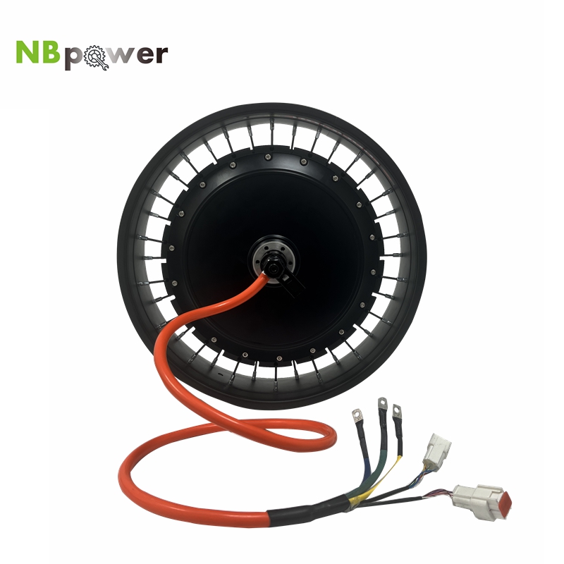 NBpower/QS273 40H 20x4/24x4/26 - Qs273 Hub Motor 8000W 72V avis et prix